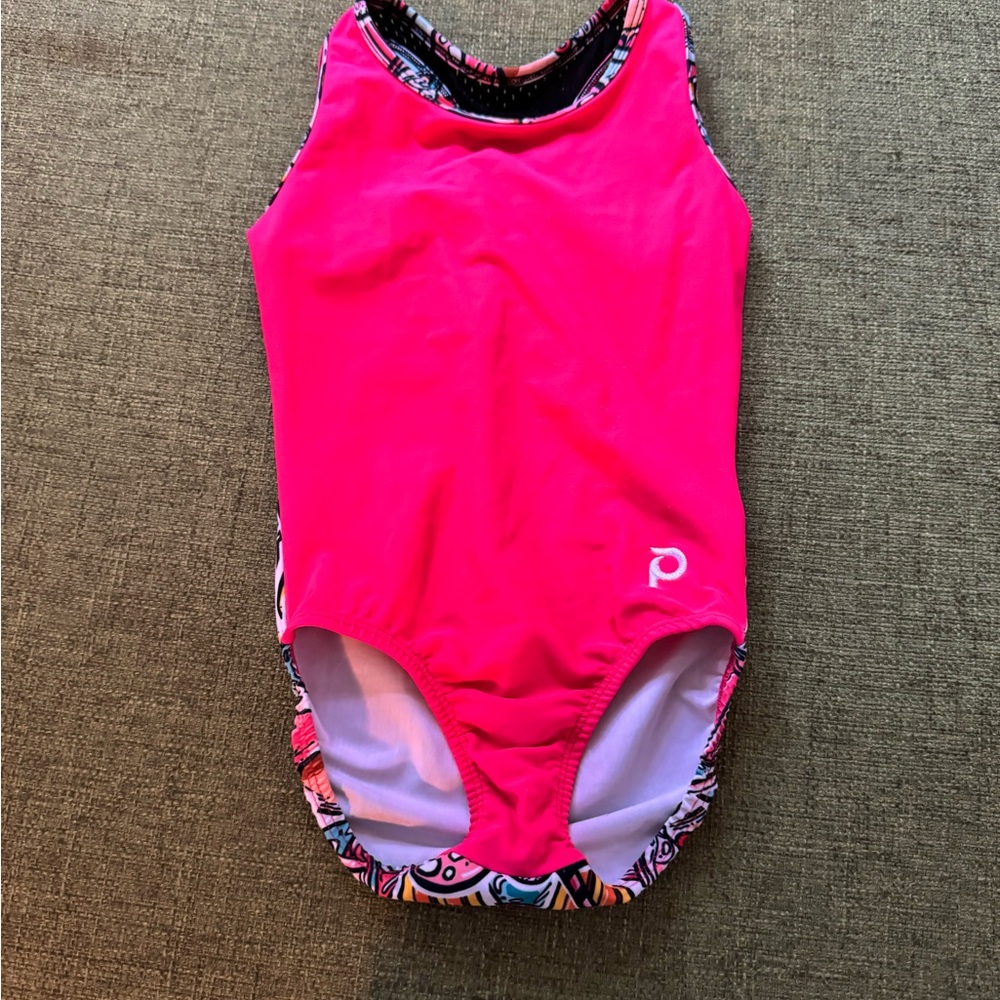 Bright Pink Kids leotard